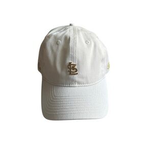 St Louis Cardinals White Gold SGA Ball Cap Adjustable Baseball Hat